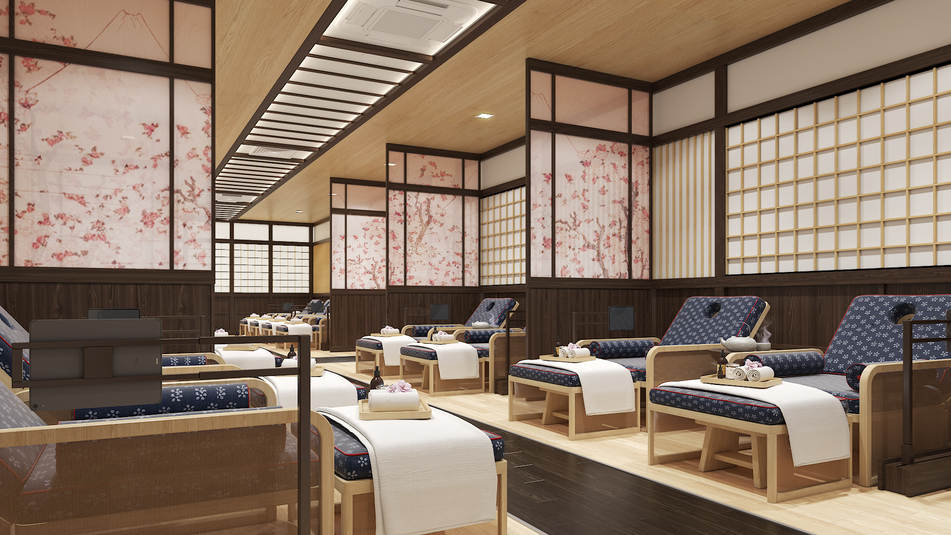 Tắm khoáng Onsen tại Thanh Thủy sẽ được phục vụ những tiện nghi chuẩn Nhật